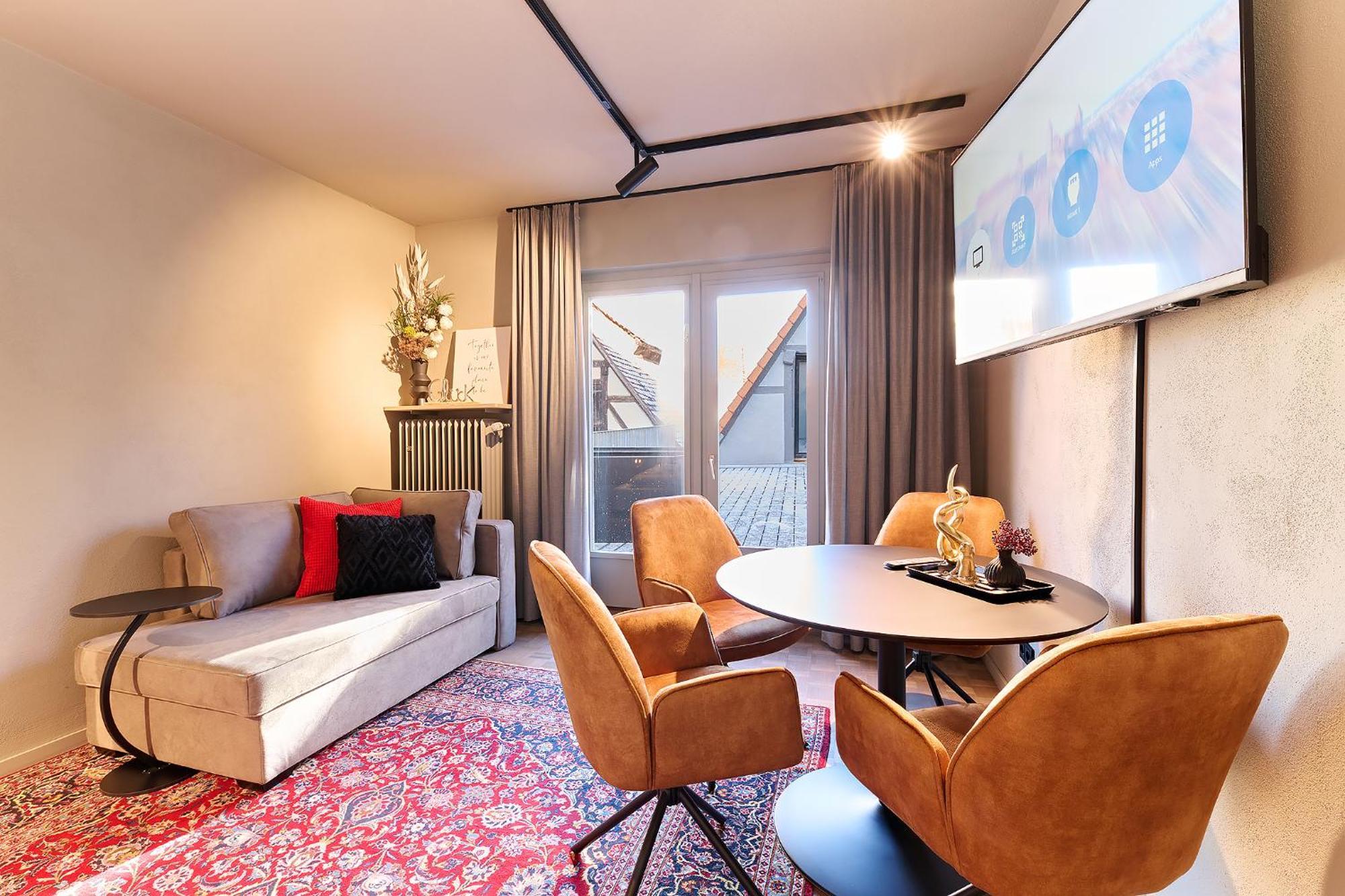 Appartement Xzllenz Kueche Bad S-Bahn Parken Smart-Tv Wellbeing à Neunkirchen am Sand Extérieur photo