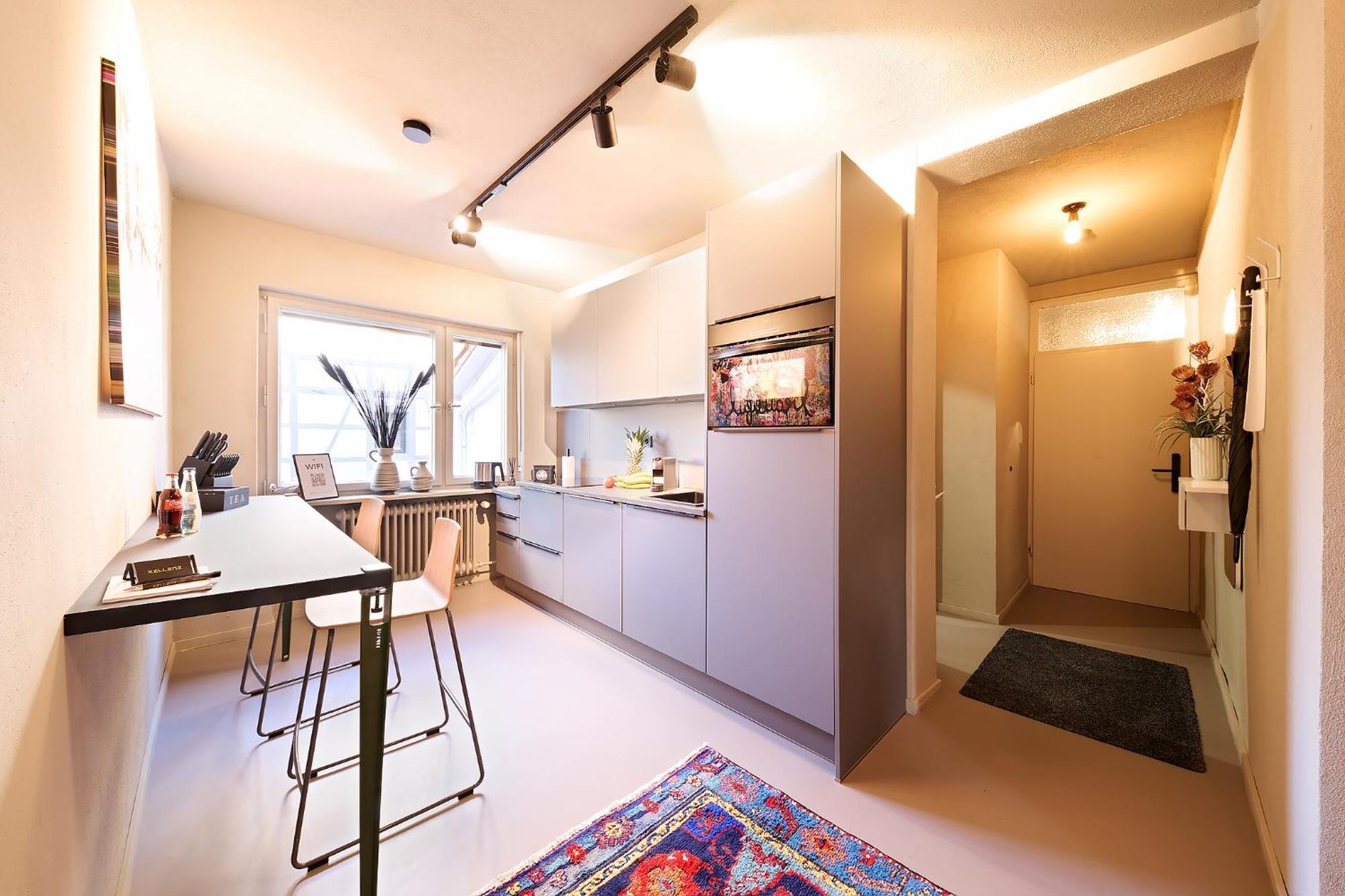 Appartement Xzllenz Kueche Bad S-Bahn Parken Smart-Tv Wellbeing à Neunkirchen am Sand Extérieur photo