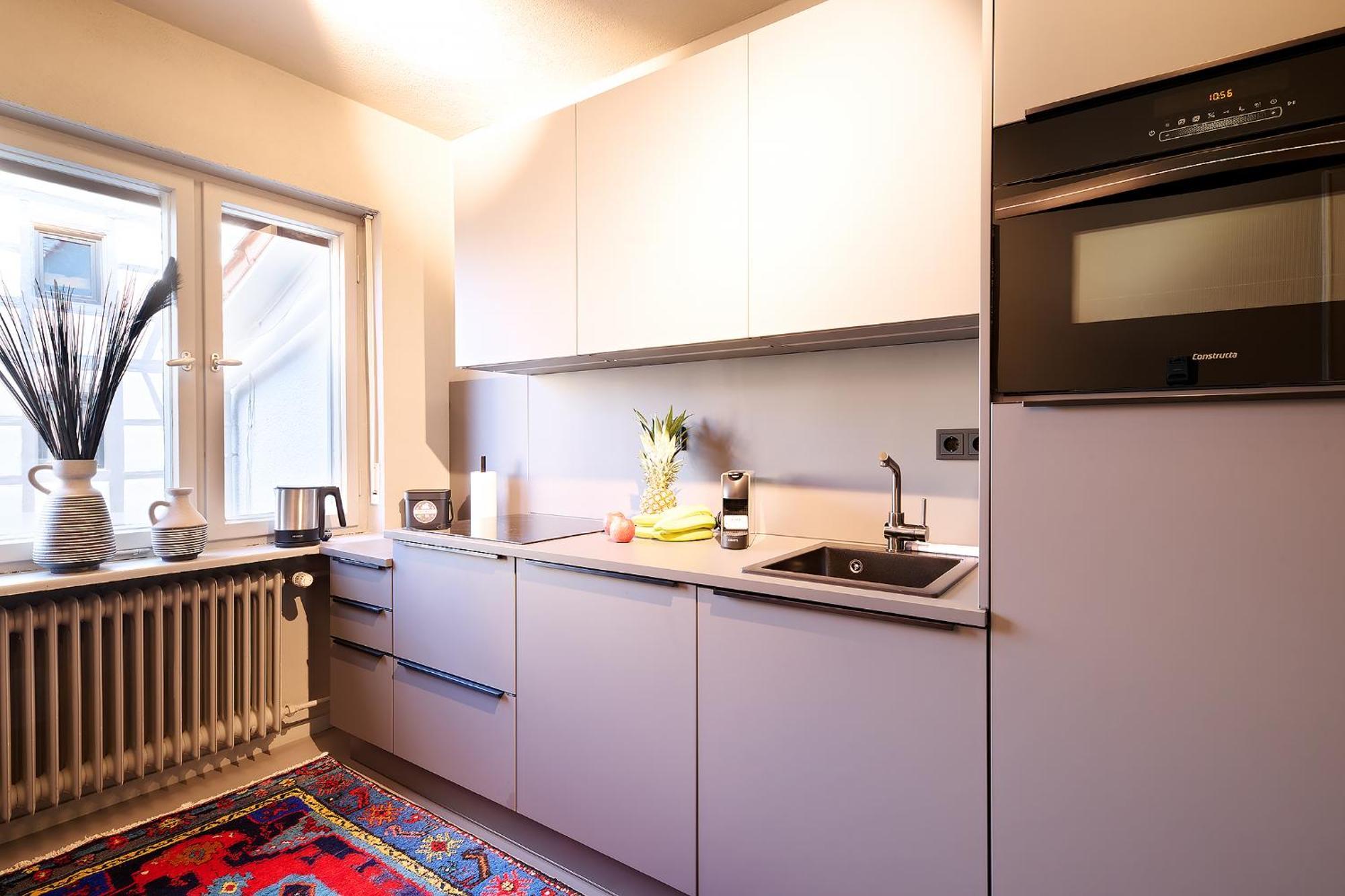 Appartement Xzllenz Kueche Bad S-Bahn Parken Smart-Tv Wellbeing à Neunkirchen am Sand Extérieur photo